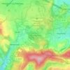 Mappa topografica Glimmerode, altitudine, rilievo