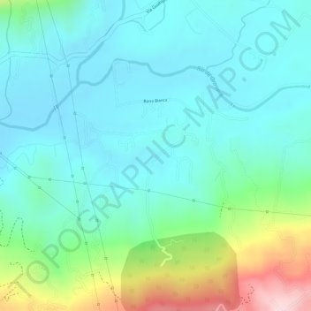Mappa topografica Pajonal, altitudine, rilievo