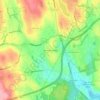 Mappa topografica Westview Heights, altitudine, rilievo