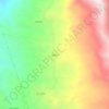Mappa topografica Otuto, altitudine, rilievo