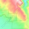 Mappa topografica Red Rocks, altitudine, rilievo
