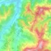 Mappa topografica Tignano, altitudine, rilievo