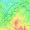 Mappa topografica Merrivale, altitudine, rilievo