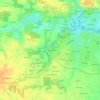 Mappa topografica Le Séquer Névez, altitudine, rilievo