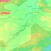 Mappa topografica Paradarami, altitudine, rilievo