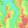 Mappa topografica Konradshofen, altitudine, rilievo