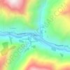 Mappa topografica Thirot, altitudine, rilievo