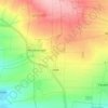 Mappa topografica Kirchengel, altitudine, rilievo