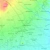 Mappa topografica Padre Garcia, altitudine, rilievo
