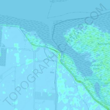Mappa topografica Paal, altitudine, rilievo
