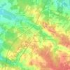 Mappa topografica La Roulerie, altitudine, rilievo