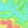 Mappa topografica Breuvanne, altitudine, rilievo