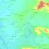 Mappa topografica La Livrée, altitudine, rilievo