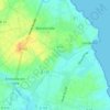Mappa topografica Hameau Gilles, altitudine, rilievo