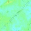 Mappa topografica Pressailles, altitudine, rilievo