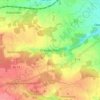 Mappa topografica Unterbüchlein, altitudine, rilievo