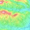 Mappa topografica Città Sant'Angelo, altitudine, rilievo