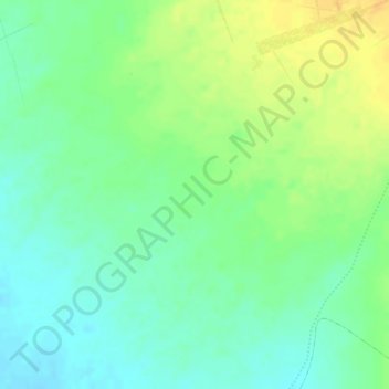 Mappa topografica Dog, altitudine, rilievo