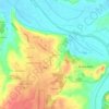 Mappa topografica Granja, altitudine, rilievo
