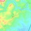 Mappa topografica Nabuclod, altitudine, rilievo