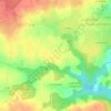 Mappa topografica La Rennelais, altitudine, rilievo