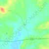 Mappa topografica Etoile, altitudine, rilievo