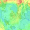 Mappa topografica Lohmen, altitudine, rilievo