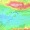 Mappa topografica La Maille, altitudine, rilievo