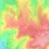 Mappa topografica La Heydt, altitudine, rilievo