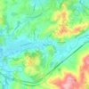 Mappa topografica Mulino, altitudine, rilievo