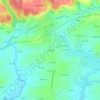 Mappa topografica Coat David, altitudine, rilievo