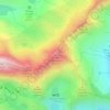 Mappa topografica Monte Madonnino, altitudine, rilievo