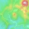 Mappa topografica Mount Paco, altitudine, rilievo