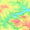 Mappa topografica Wachtnitz, altitudine, rilievo
