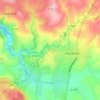 Mappa topografica La Bruyère de Haut, altitudine, rilievo