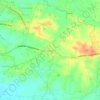 Mappa topografica Elappully, altitudine, rilievo
