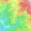 Mappa topografica Suvero, altitudine, rilievo