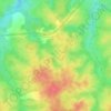 Mappa topografica Etoundou I, altitudine, rilievo