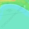 Mappa topografica Pancake Bay, altitudine, rilievo