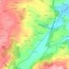 Mappa topografica Vilei, altitudine, rilievo