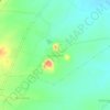 Mappa topografica Komuravelli, altitudine, rilievo