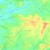 Mappa topografica Ibayong Tabon, altitudine, rilievo