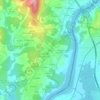 Mappa topografica Torrón, altitudine, rilievo