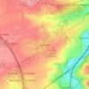 Mappa topografica Schmira, altitudine, rilievo
