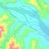 Mappa topografica Morente, altitudine, rilievo