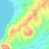 Mappa topografica Boot, altitudine, rilievo