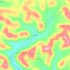 Mappa topografica Green Valley, altitudine, rilievo