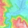 Mappa topografica Lavoûte-sur-Loire, altitudine, rilievo