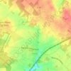 Mappa topografica Le Hamel, altitudine, rilievo