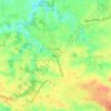 Mappa topografica Boisvin, altitudine, rilievo